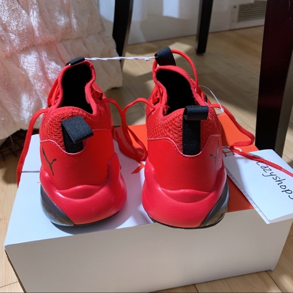 NEW PUMA Cell Vive Running MENS Sneaker in Red Size 8 - Picture 5 of 9